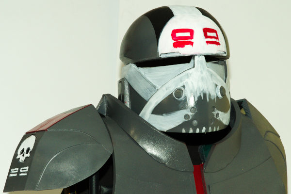 Cosplay style costume of Wrecker from the Star Wars Bad Batch animated series.
